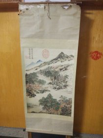 刚收到的老字画，印刷品—95厘米*65厘米