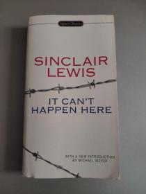 It Can't Happen Here (Signet Classics) 辛克莱·刘易斯作品【英文版】