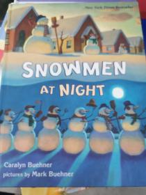 Snowmen at Night [Hardcover] 夜晚的雪人(精装)