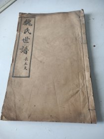 魏氏族谱