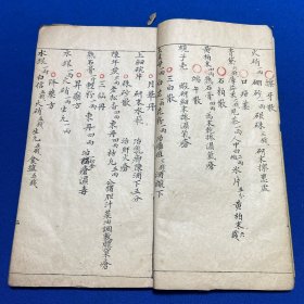 清海上名医胡恩甫胡芝桐抄本黎里高召甫《总集秘方》一册全，收一百三十五方