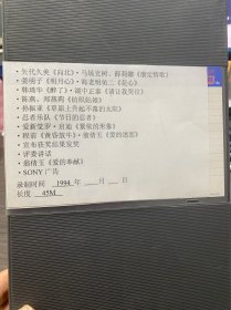 94中日友好歌会（翁倩玉 程前 爱新觉罗启迪 忍者乐队）等，原版播出母带