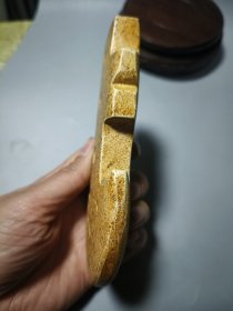 高古玉鸡骨白玉佩
