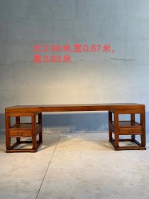 明清木器海黄架几老条案古董传世清代老家具
