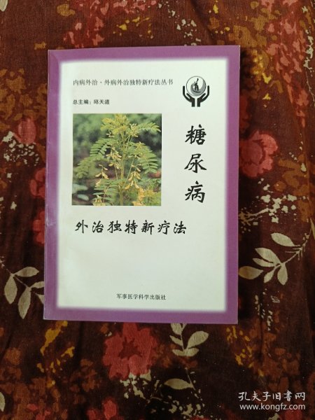 糖尿病外治独特新疗法——内病外治·外病外治独特新疗法丛书