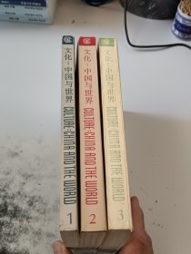 文化：中国与世界 1-3（正版二手书封皮有少许磨损，有少许黄斑黑印，其中2页有褶皱）