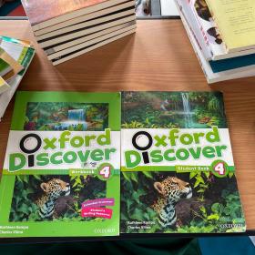 Oxford Discover 4, student book & workbook （两本合售）