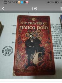 The Travels of Marco Polo（英语原版。马可•波罗游记.美国版）