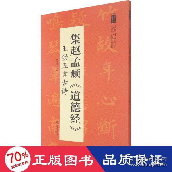 翰墨诗词大汇——中国历代名碑名帖丛书集赵孟頫《道德经》王勃五言古诗