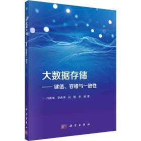 大数据存储——键值、容错与一致性 9787030730626