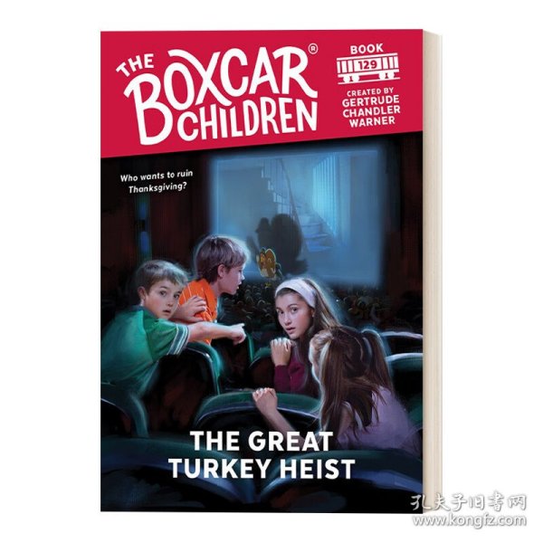 英文原版 #129 The Great Turkey Heist棚车少年129 英文版 进口英语原版书籍