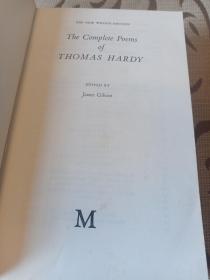 Thomas Hardy Complete Poems -- 哈代诗集