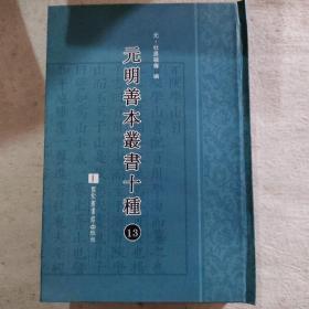 元明善本丛书十种（第13册）