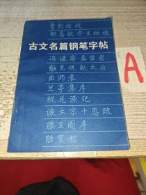 古文名篇钢笔字帖（本书选取《曹刿论战》《兰亭集序》《出师表》《陋室铭》《阿房宫赋》《滕王阁序》等33篇古文，分别由任平、王正良、杨为国、骆恒光、王冬龄、姚建杭、李文采、章子峰用楷书、行书书写）