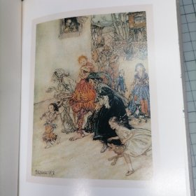 英文复刻版:鹅妈妈的世界 復刻: Mother Goose The Old Nursery Rhymes   Illustrated by Arthur Rackham  鹅妈妈 ～古老的传说童谣～ 插图：亚瑟·拉克汉 英国童谣绘本画集