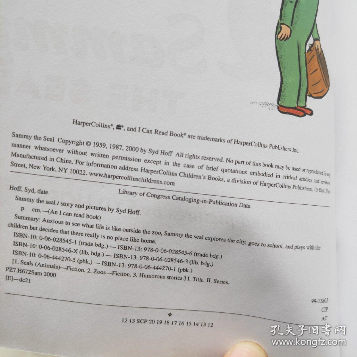 Sammy the Seal (I Can Read, Level 1) 海报萨米