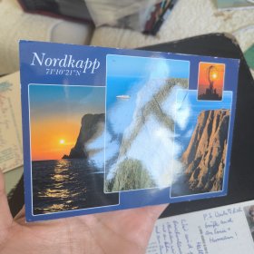 F2510外国实寄明信片四张 旅游风光风景题材 英国，挪威，希腊，奥地利。 如图
