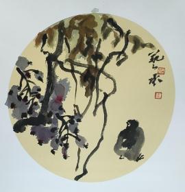 李艺承，吉林延边人，号後山堂，长白子。毕业于延边大学美术系。2005年毕业于中央美术学院高研班。现为国家一级美术师，吉林省美术家协会会员，吉林省书法家协会会员。北京盛源书院常务理事，首都师范大学现代水墨研究员，中国艺术研究会特约研究员，国家艺术人才库国画艺委会理事，评论家艺委会常务理事，世界收藏联合会书画委员会理事，中国收藏家协会会员。《卡纸50*50cm》