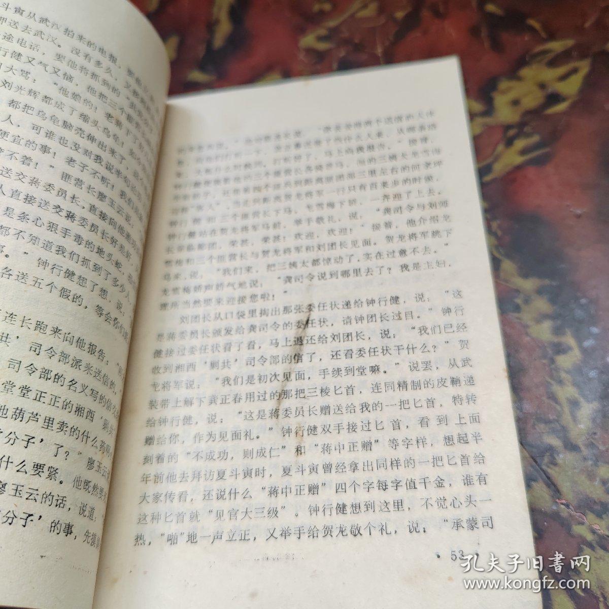 贺龙传奇 中国民间文艺