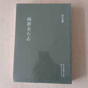 浙江文丛：两浙金石志