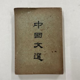 中國文選（上編）