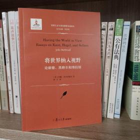 将世界纳入视野：论康德、黑格尔和塞拉斯（实用主义与美国思想文化译丛）