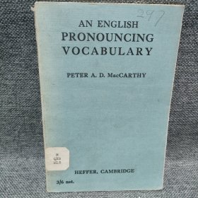 AN ENGLISH PRONOUNCING VOCABULARY