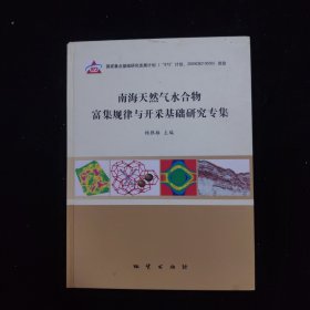 南海天然气水合物富集规律与开采基础研究专集 精装