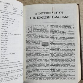 A Dictionary of The English Language