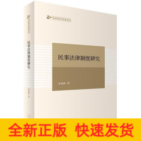 民事法律制度研究