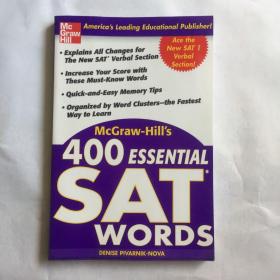 Mc Graw-Hill's 400 Essential SAT Words