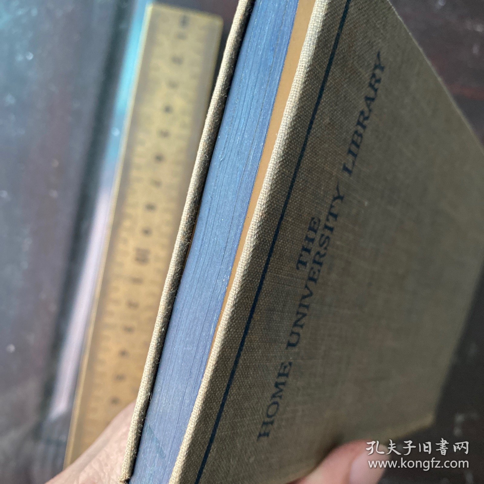 The home university library a History of philosophy 哲学史 英文原版精装 顶部刷深蓝