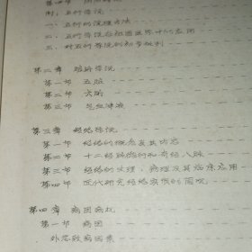 [油印]中医基础理论