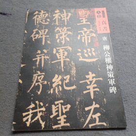 人美书谱-天卷-真书-唐 柳公权玄秘塔碑