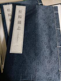 松阳县志（九册）