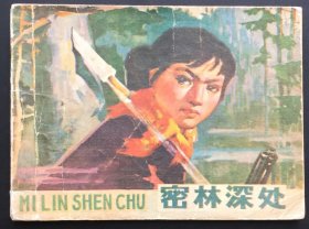 密林深处（罕见吉林红色连环画大缺本）