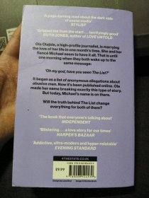 英文原版 The List 控诉名单 Yomi Adegoke女性小说 英文版 进口英语原版书籍