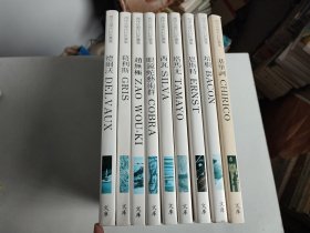 西洋近现代巨匠画集  9册合售：德尔沃、培根、葛利斯、赵无极、基里诃、眼镜蛇艺术群、西瓦、塔马尤、恩斯特