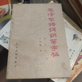 毛泽东诗词钢笔字帖 卢中南书