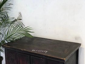 清代，老榆木书桌，全品