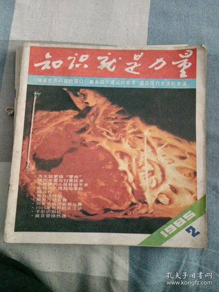 知识就是力量(1985 .2.4.5.6.8.9.10.11)八本合售(私人合订本)