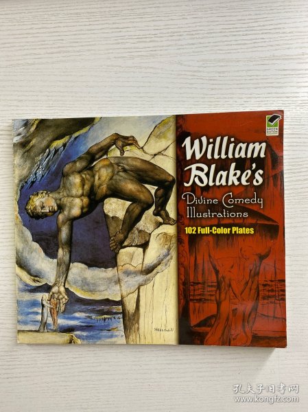 William Blake’s Divine Comedy Illustrations 《威廉·布莱克〈神曲〉插画集》 ，书中包含102幅全彩插画（102 Full - Color Plates ），由多佛出版公司（DOVER PUBLICATIONS, INC)威廉·布莱克是英国著名诗人、画家，这里呈现的是他为但丁《神曲》创作的插画相关内容 。