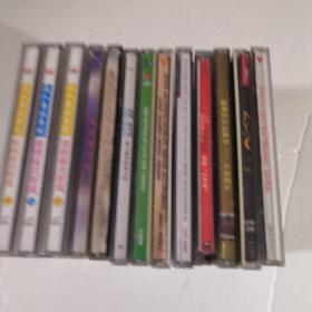 迷人音乐系列萨克斯风13盒VCD碟片（包邮）