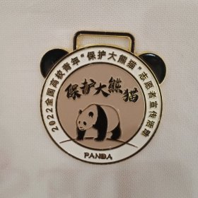 保护大熊猫纪念章