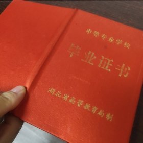 宜昌市财贸学校毕业证书/企业财务三年