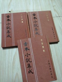 古本小说集成 北史演义（上中下）三册全 馆藏书未借阅 自然旧实物如图