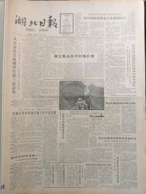 湖北日报1988年4月2日：【阿Q为何掷石头；王村~它属永顺县；】~（版面齐全，放心购买）。