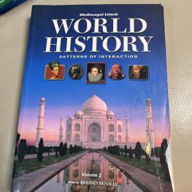 World History Volume 1 英文原版教材 世界历史第一册