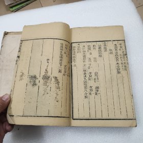 清中医木刻16开本《医学实在易》2厚册（卷2---8）