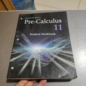 Pre-Calculus11 student workbook平装